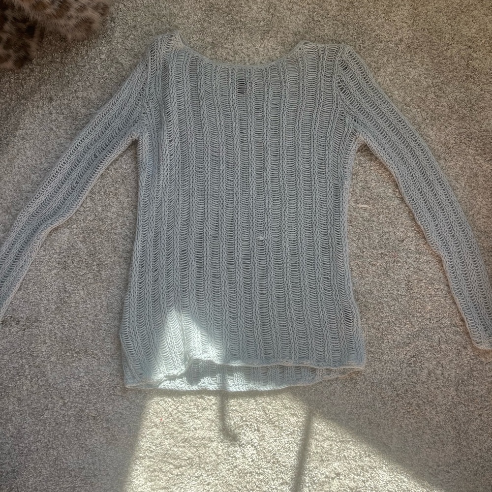 Blue sweater